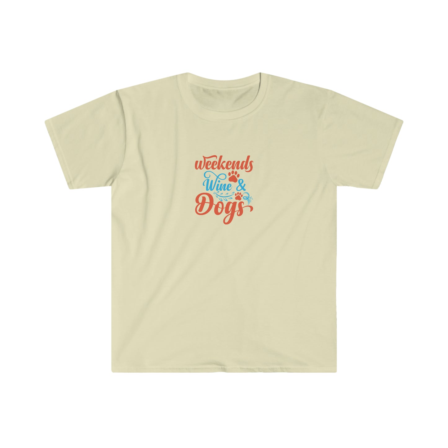 Weekends Wine & Dogs T-Shirt