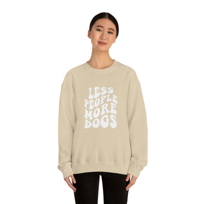 Less People More Dogs Sweatshirt