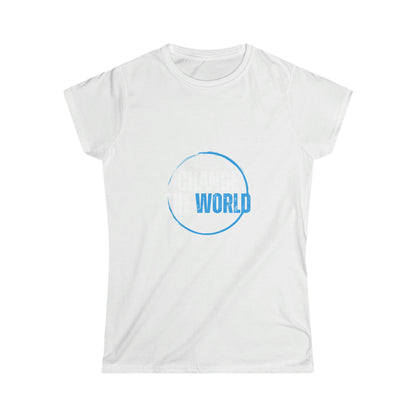 Change The World Softstyle Tee