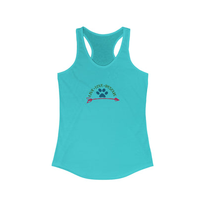 Live Love Rescue Racerback Tank