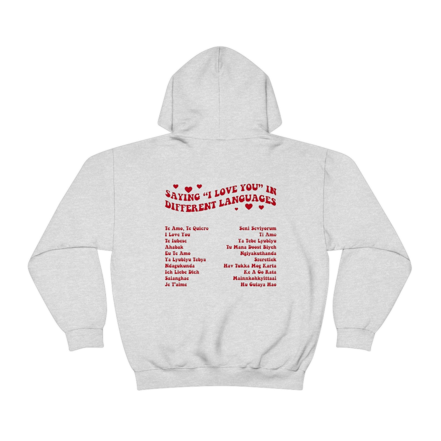 “I Love You” Hoodie