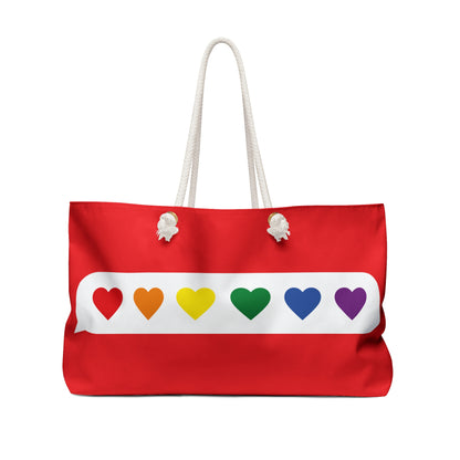 Hearts Weekender Bag