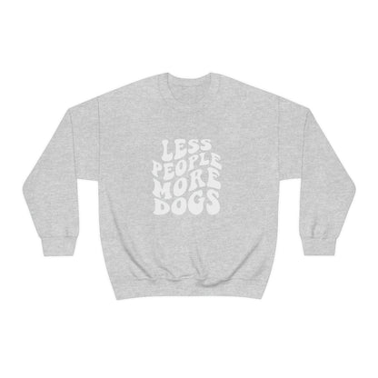 Less People More Dogs Sweatshirt