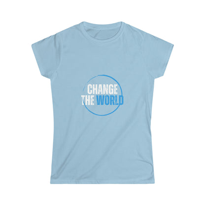 Change The World Softstyle Tee