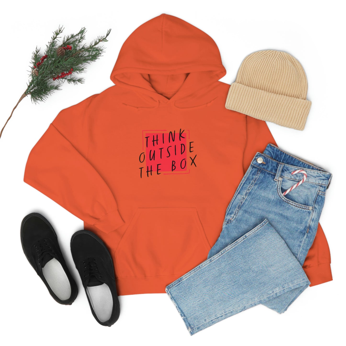 Think Outside The Box Hoodie