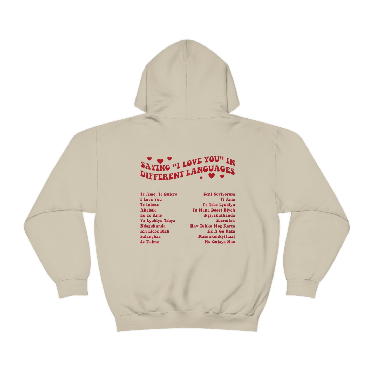 “I Love You” Hoodie