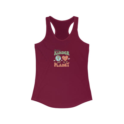 Kinder Planet Racerback Tank