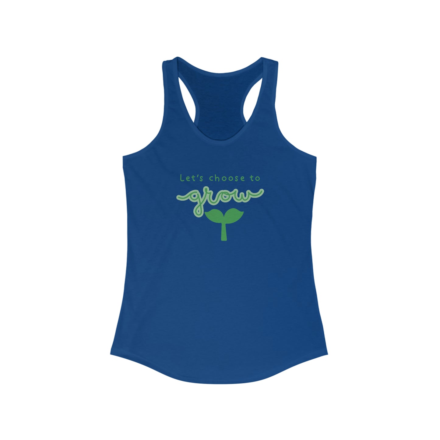 Grow Racerback Tank