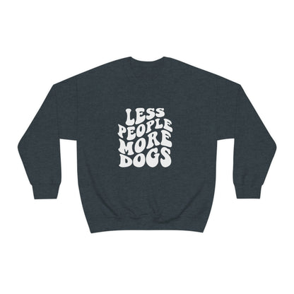 Less People More Dogs Sweatshirt