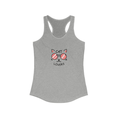 Cat Lovers Racerback Tank