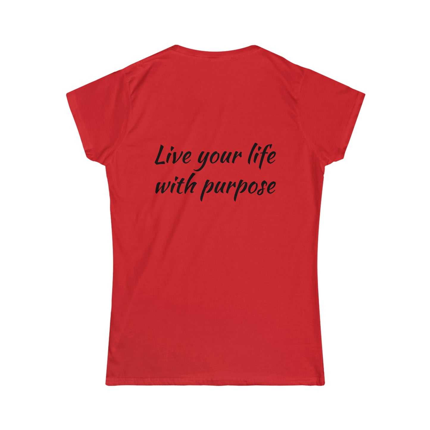 Live Your Life Softstyle Tee