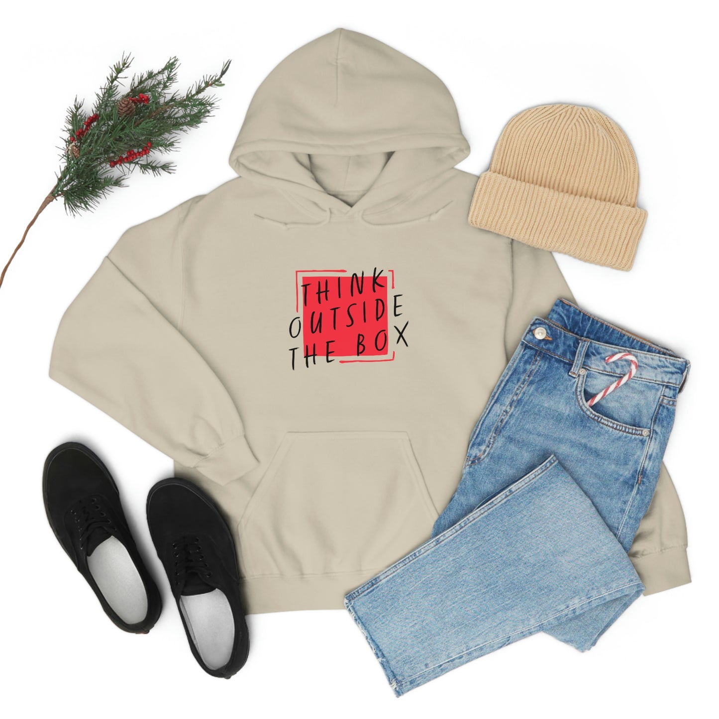 Think Outside The Box Hoodie