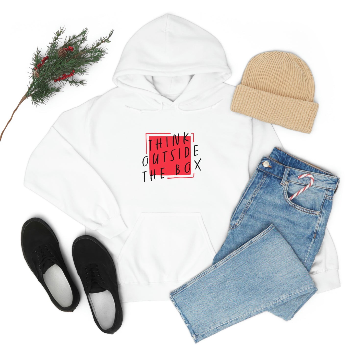 Think Outside The Box Hoodie