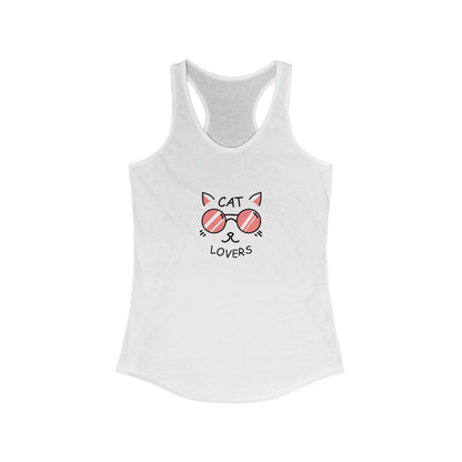 Cat Lovers Racerback Tank