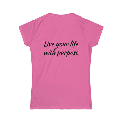 Live Your Life Softstyle Tee