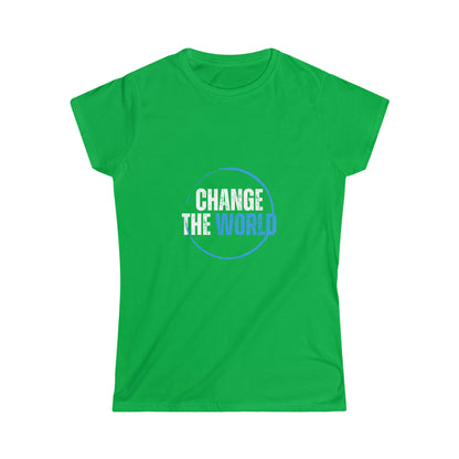 Change The World Softstyle Tee