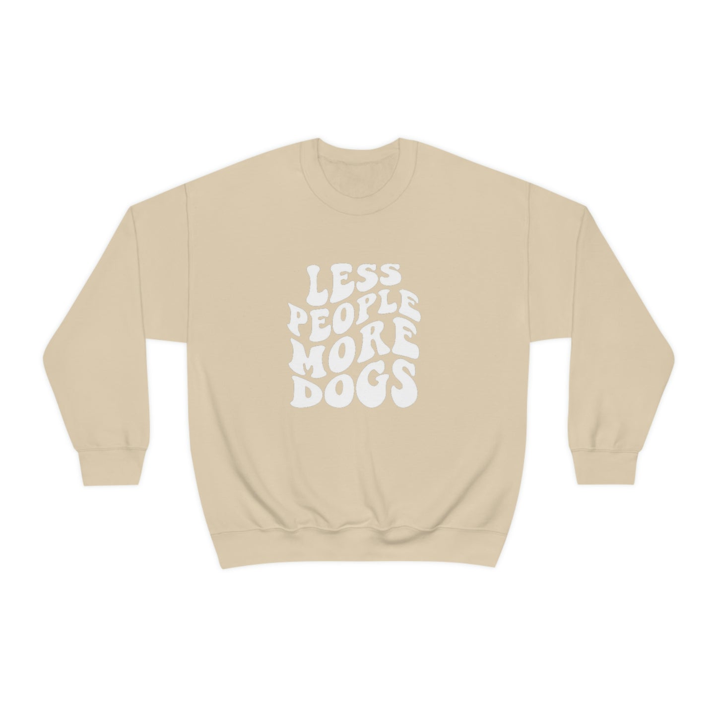 Less People More Dogs Sweatshirt