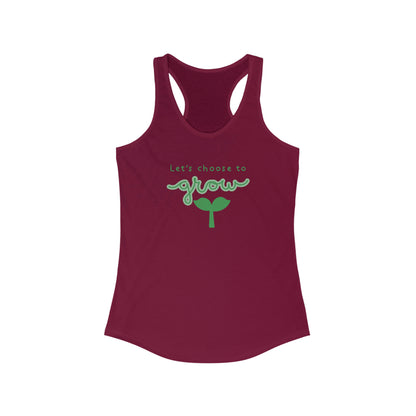 Grow Racerback Tank