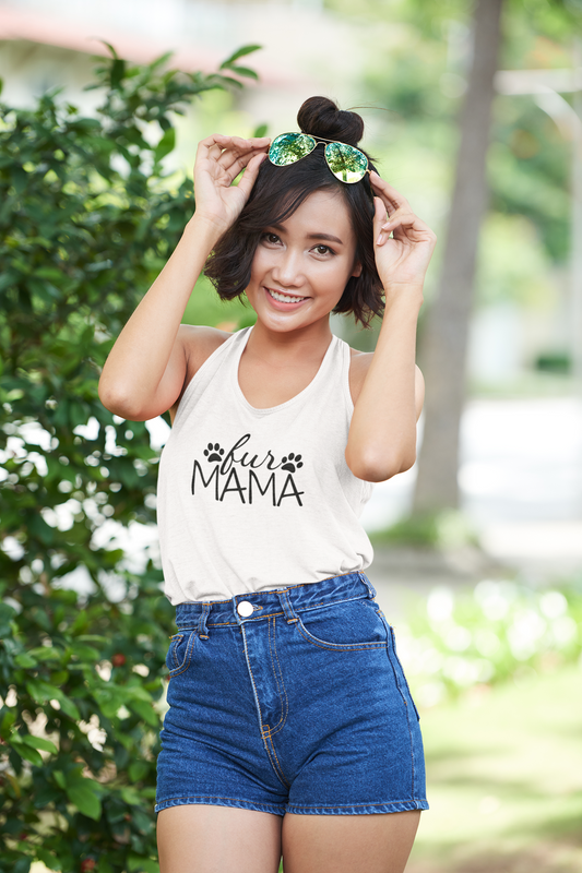 Fur Mama Racerback Tank